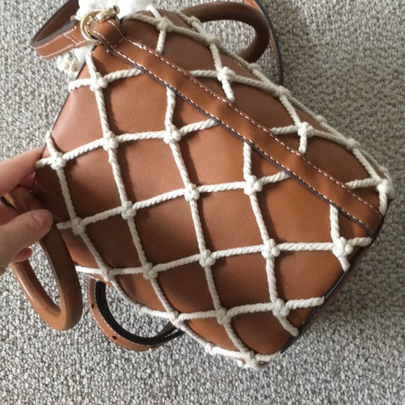 Mango faux leather net bag - Picture 3 of 5